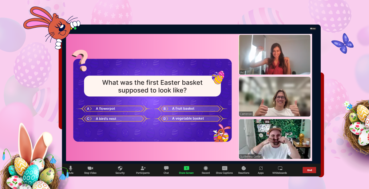 Virtual Easter Trivia – Eggs-tra Sharp? Prove It!