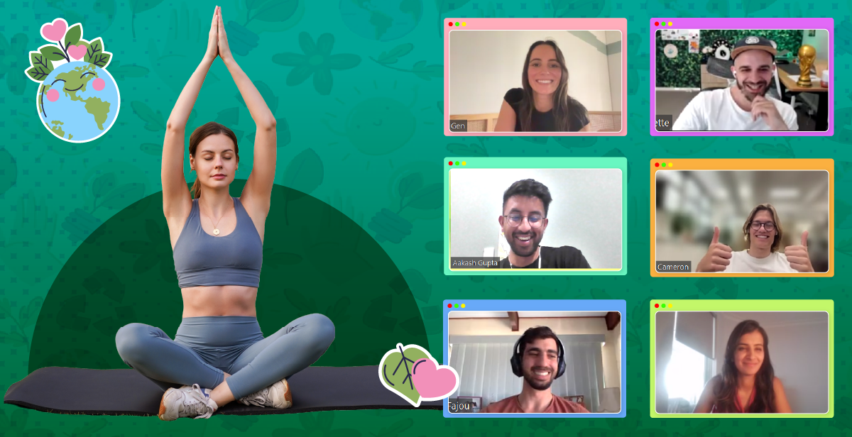 Virtual Yoga for Earth Day