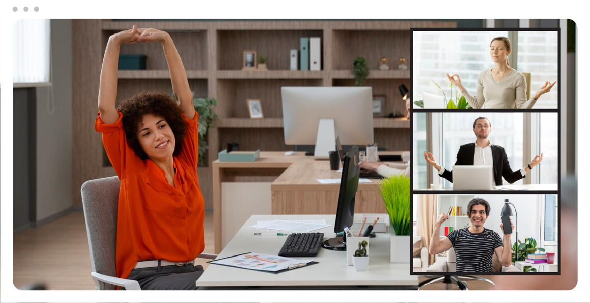 Virtual Office Yoga & Basic Ergonomics 