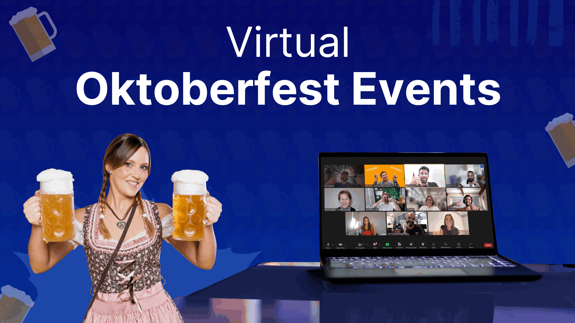 Virtual Oktoberfest Coworker Feud