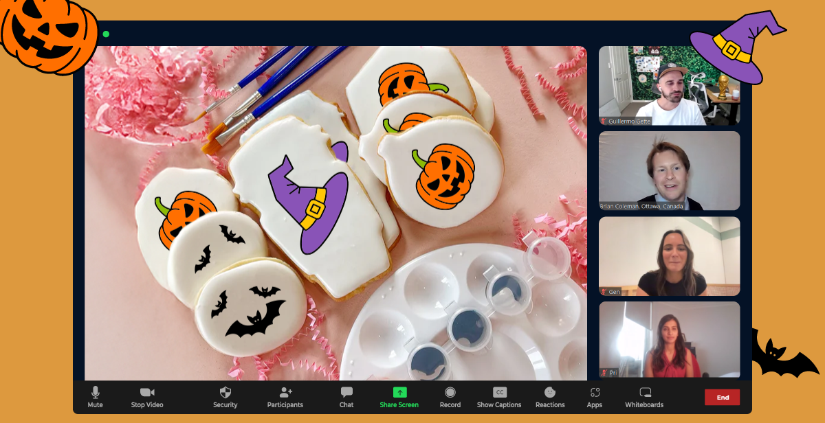 Virtual Halloween Cookie Decorating