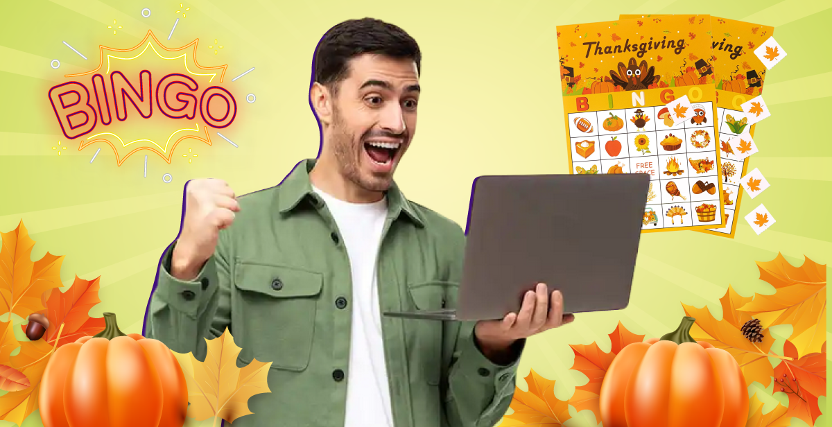 Virtual Thanksgiving Bingo – Is Luck on Your Table?
