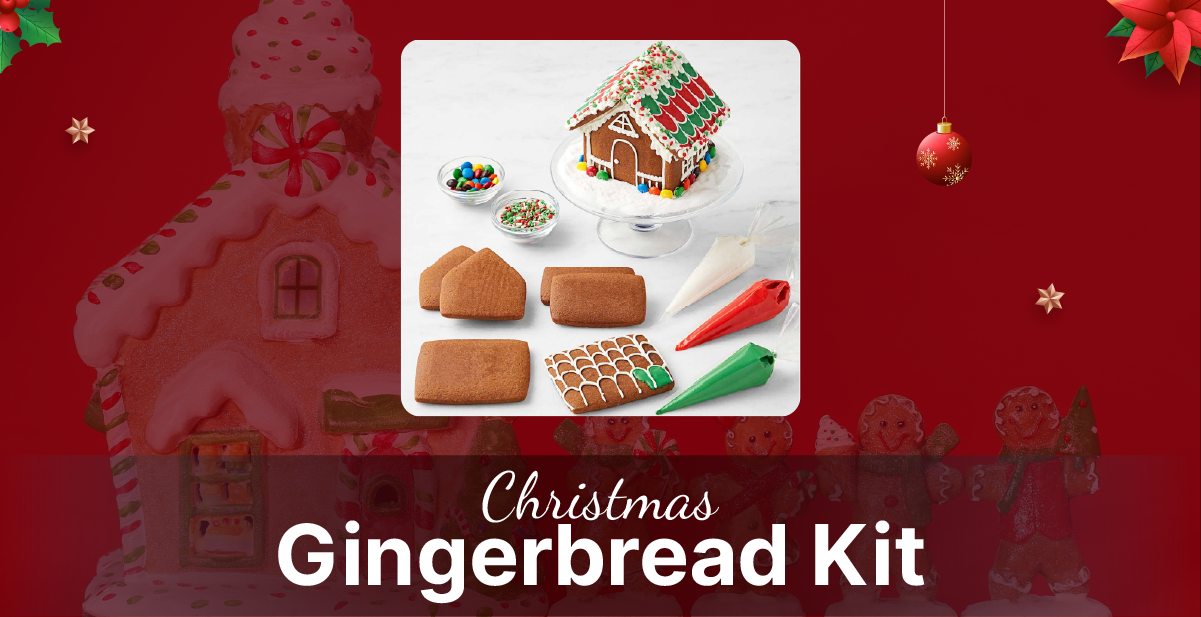 Virtual Gingerbread House Decorating