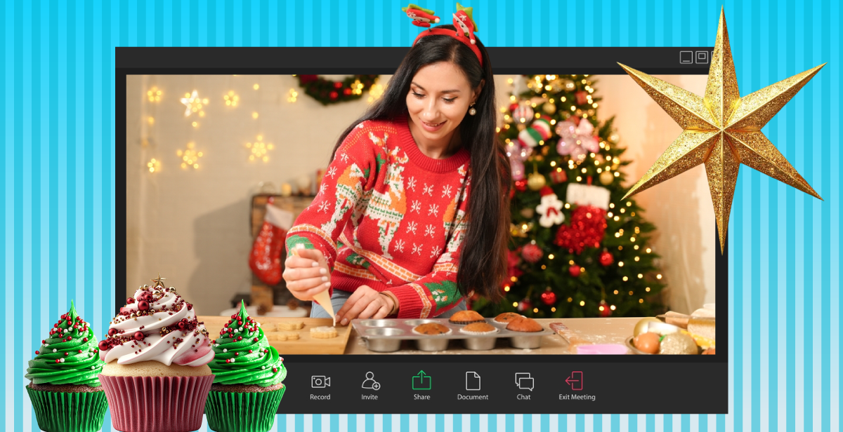 Virtual Christmas Cupcake Decorating
