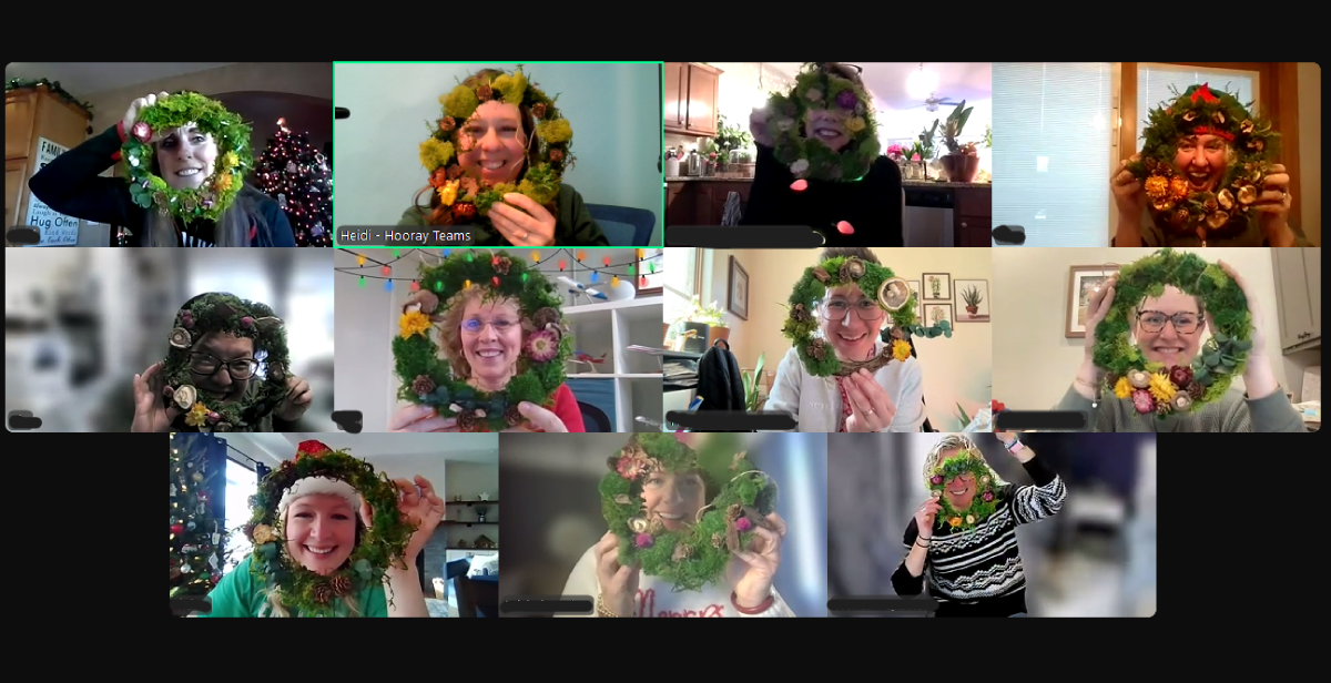 Virtual Wreath Making Class