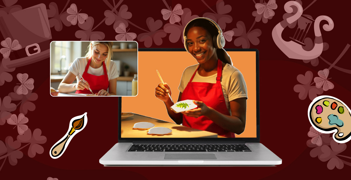 Virtual St. Patrick’s Day Cookie Decorating