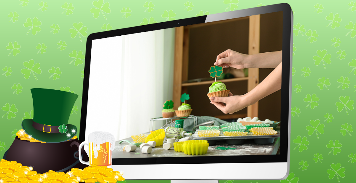 Virtual St. Patrick’s Cupcake Decorating Class