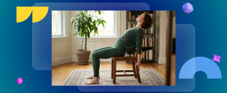  Seated Backbend 