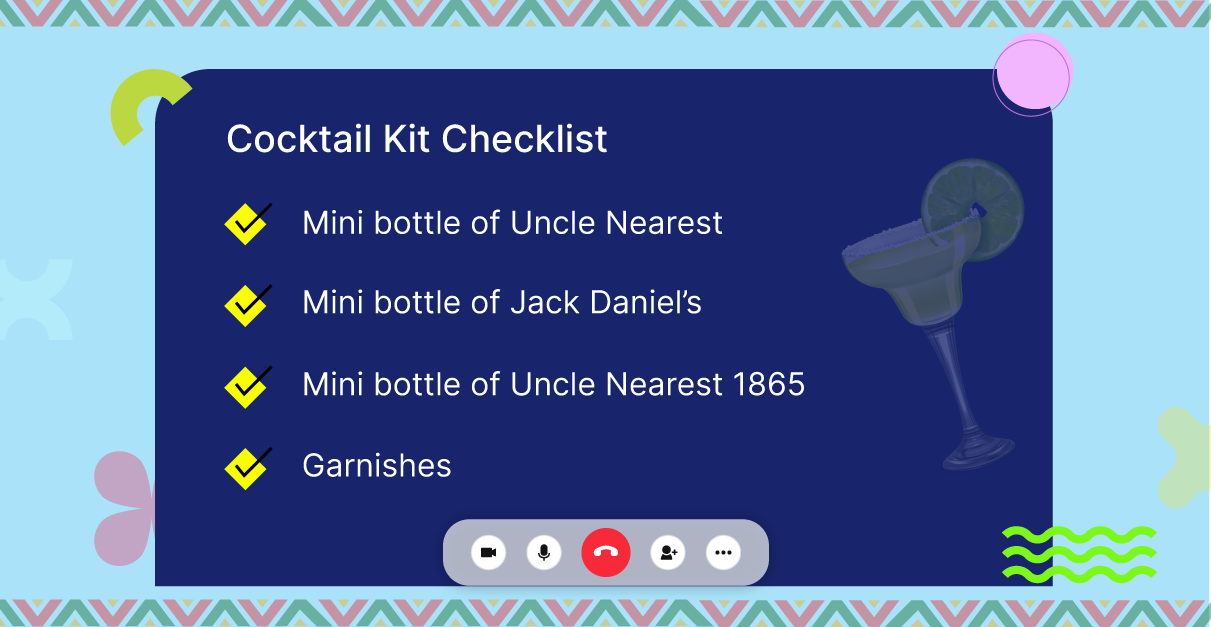 Virtual Juneteenth Cocktail Making – Pour with Purpose!