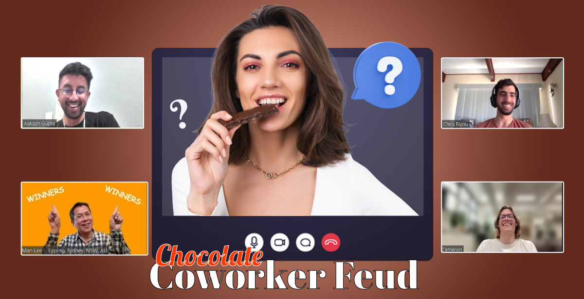 Virtual Chocolate Coworker Feud: Top the Cocoa Consensus!