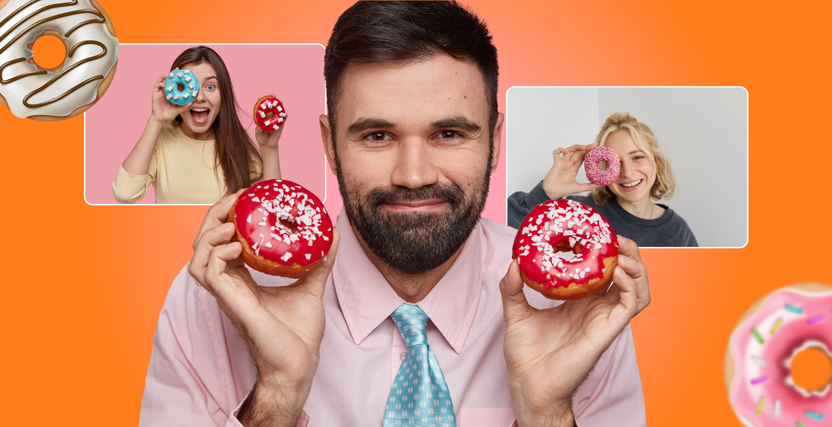 Virtual “Donut You Know Me?” Icebreaker Game