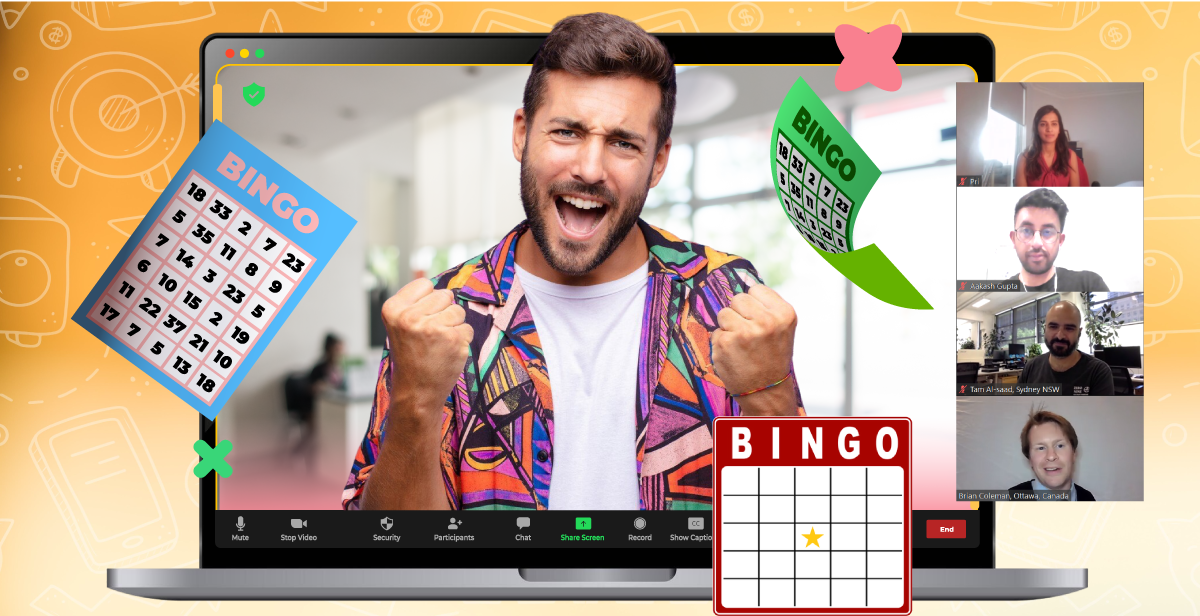 Virtual Intern Bingo
