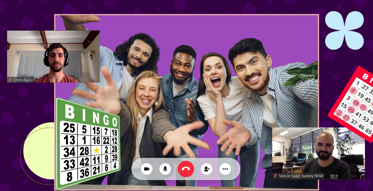 Virtual Intern Bingo