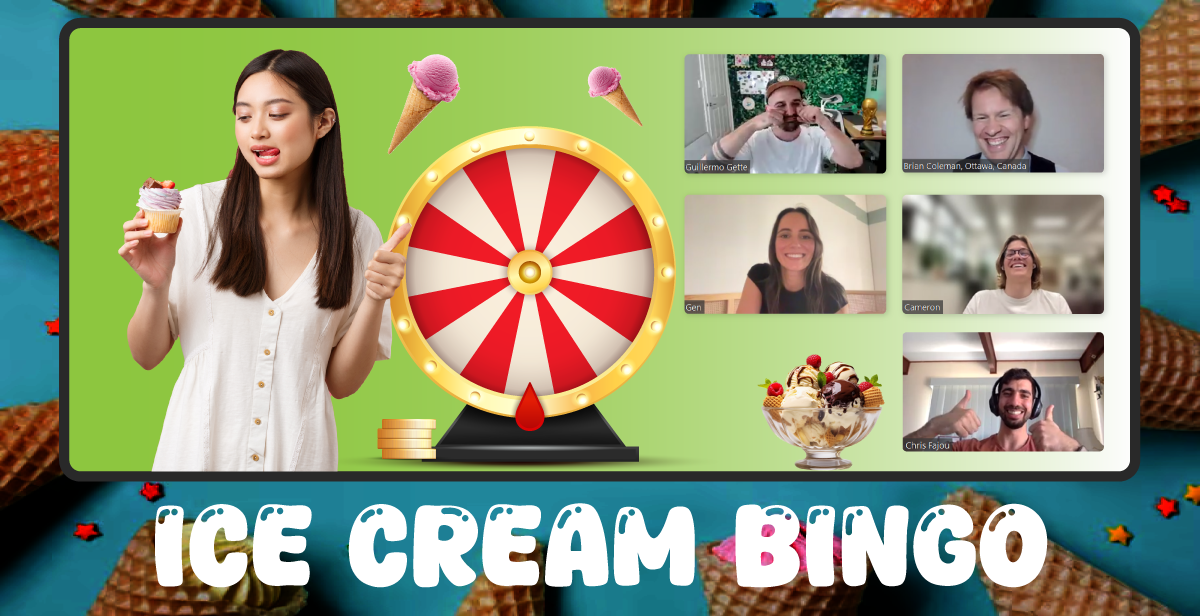 Virtual Ice Cream Bingo – Cone-quer the Line