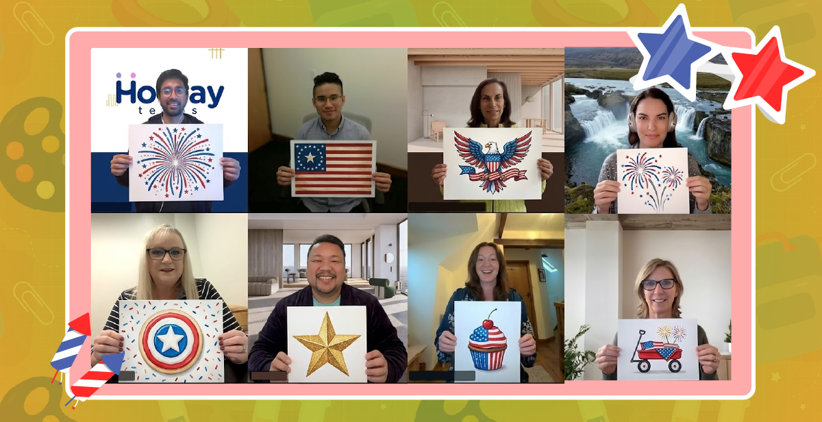 Virtual 4th of July Paint Party