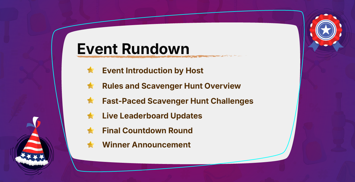 Virtual 4th of July Scavenger Hunt
