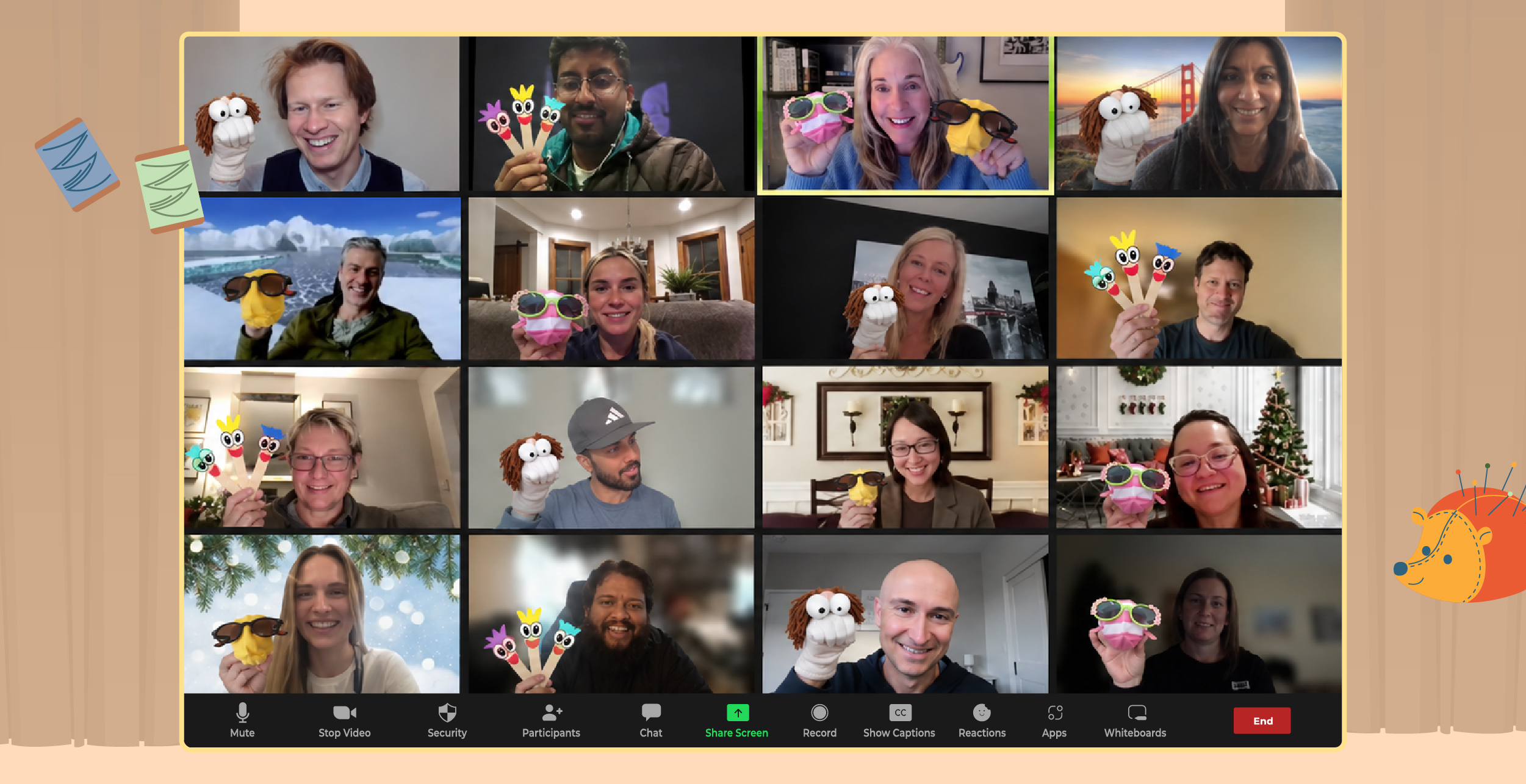 BYO Virtual Puppet Making & Improv