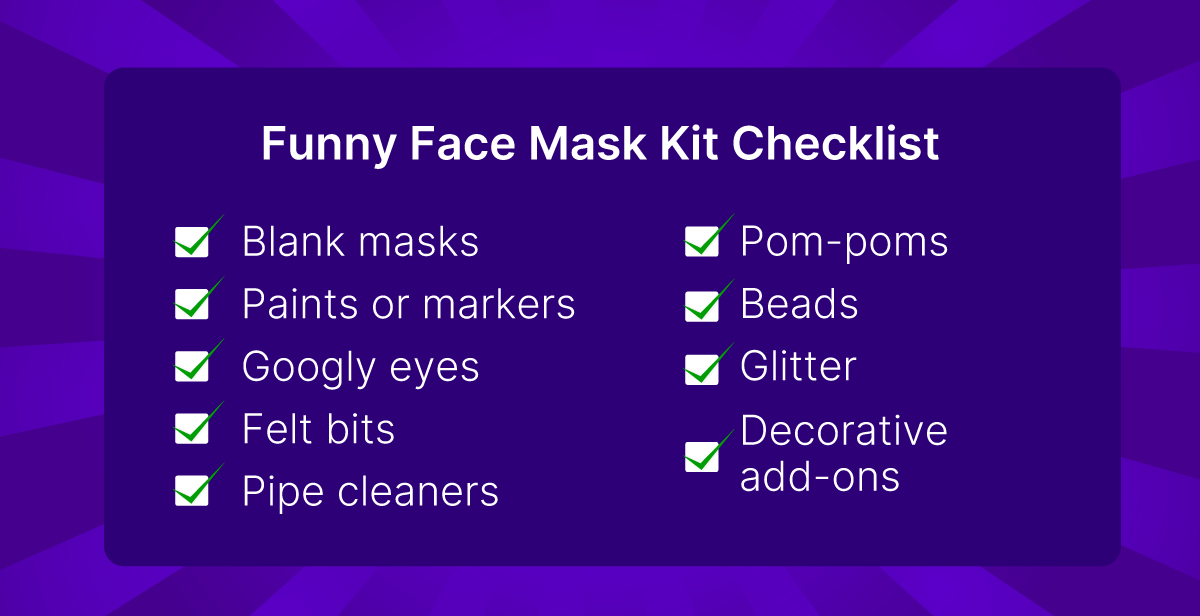 Virtual Funny Face Mask Making – Why So Serious?