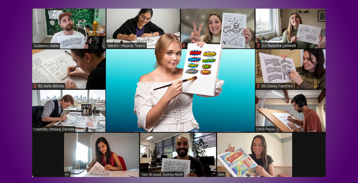Virtual Comic Lettering Art Workshop