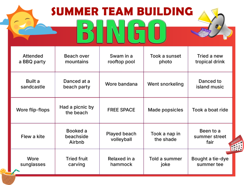 Summer Bingo bash