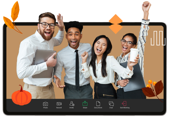 Image showcasing Should I Plan Fall Team Building Events for Work?