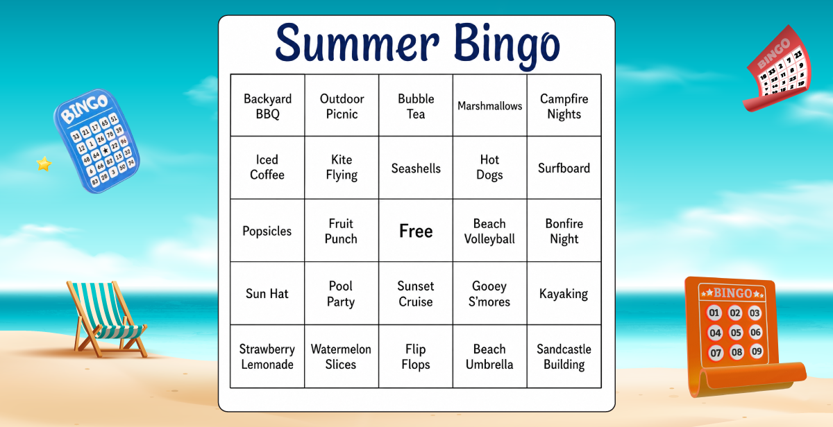 Virtual Summer Bingo