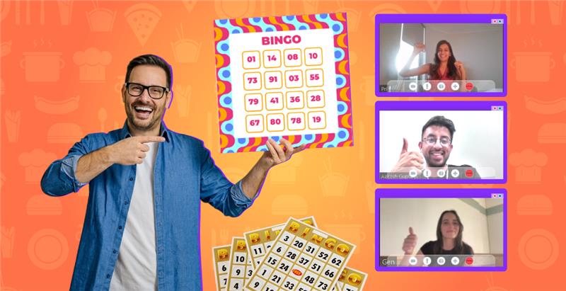 Virtual Culinary Bingo: Dab That Dish!