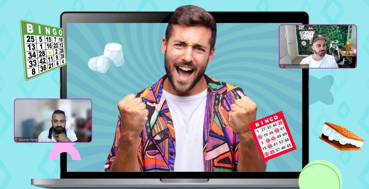 Virtual S’mores Day Bingo