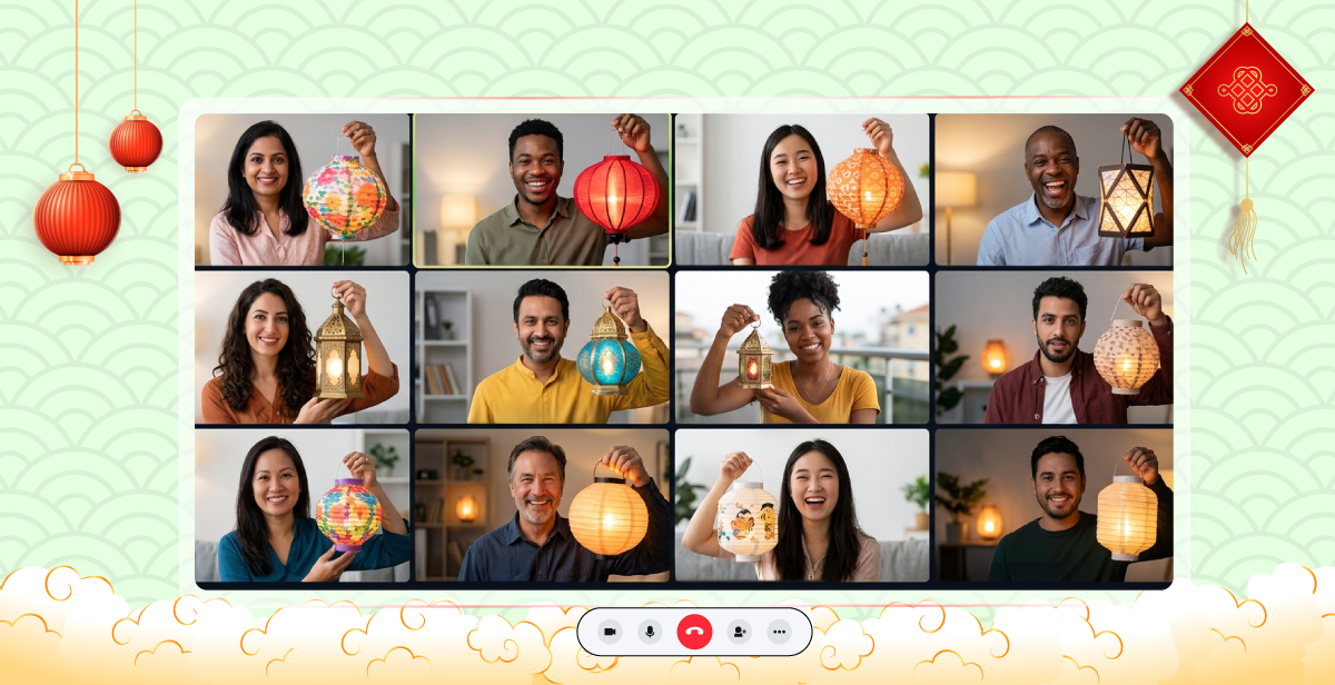 Virtual Hongbao Lantern Making