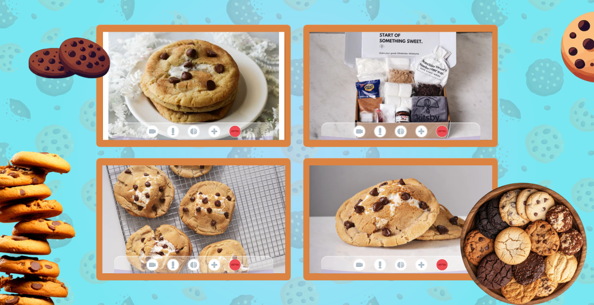 Virtual S’mores Snickerdoodle Cookies Making