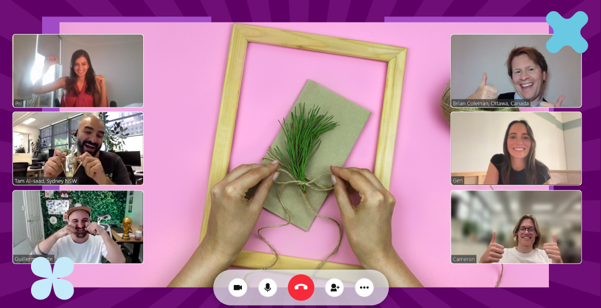 Virtual Moss Wall with Air Plants