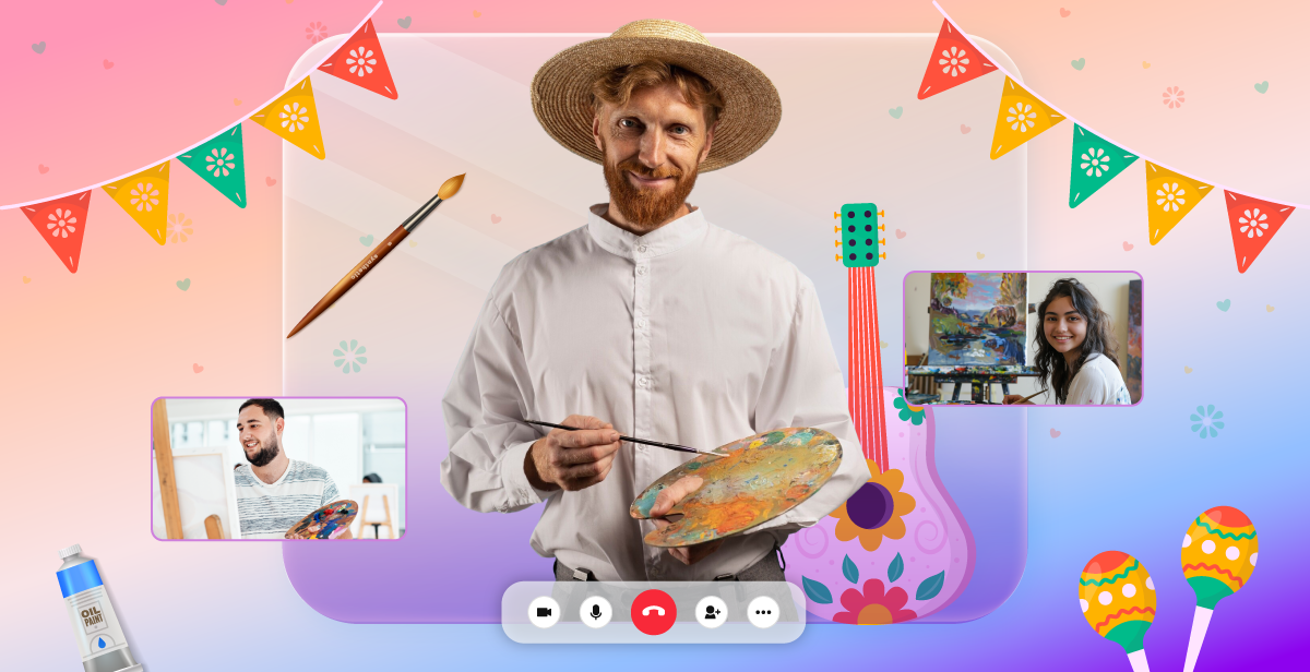 Virtual Hispanic Heritage Painting
