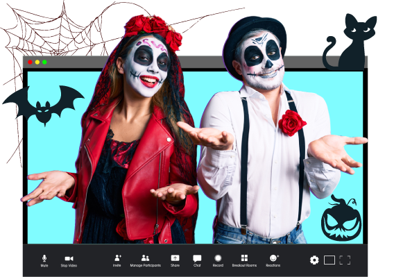 Image showcasing Are Halloween Virtual Team Building Activities as Thrilling as In-Person Events?