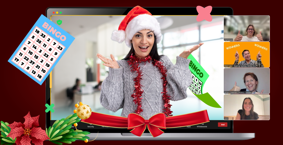 Virtual Christmas Bingo – Sleigh It!