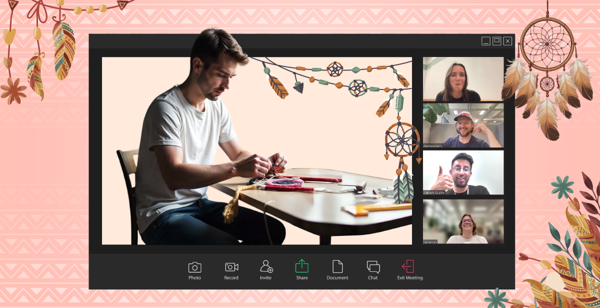 Virtual Dreamcatcher Making