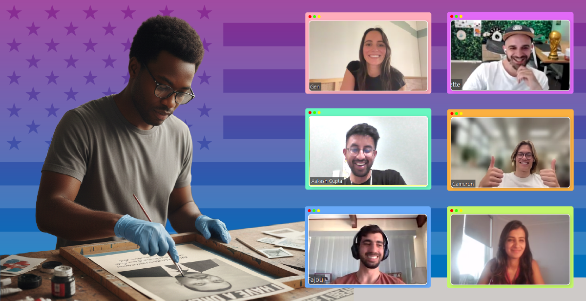 MLK Day Poster Making – Sketch the Dream