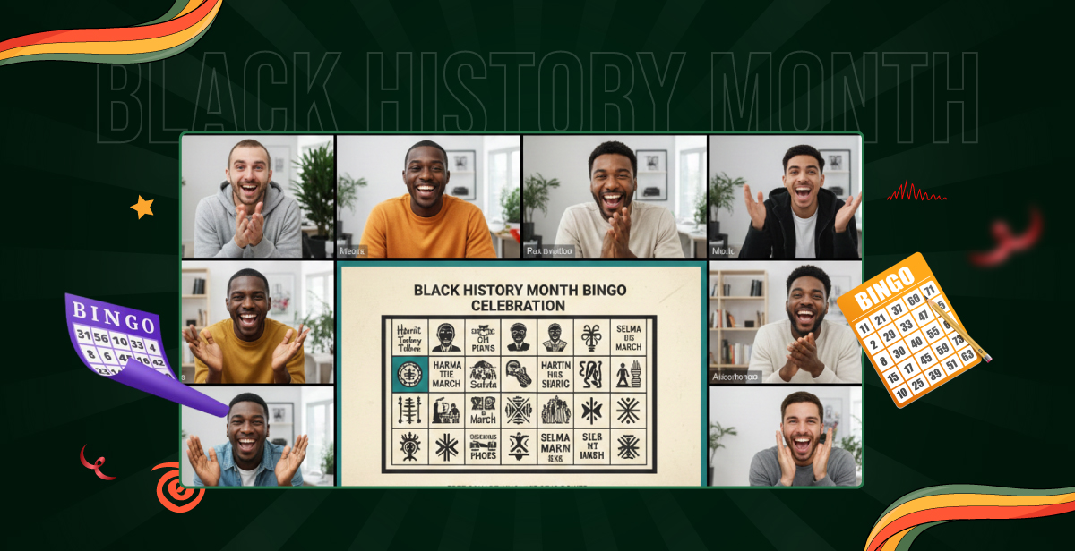 Virtual Black History Month Bingo