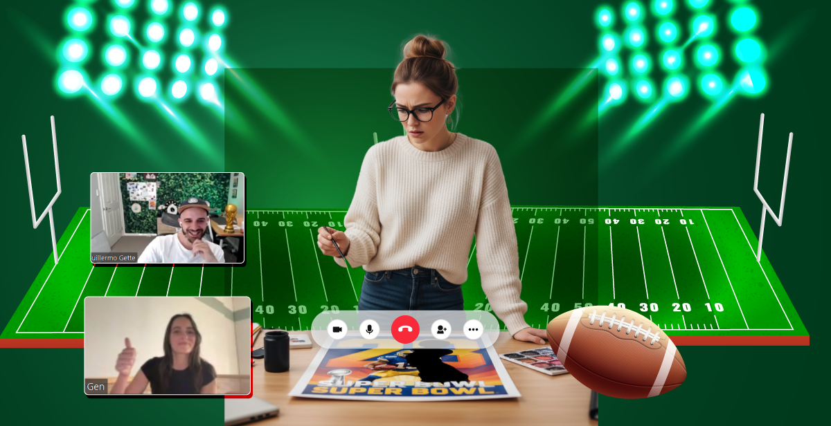 Super Bowl Poster Making