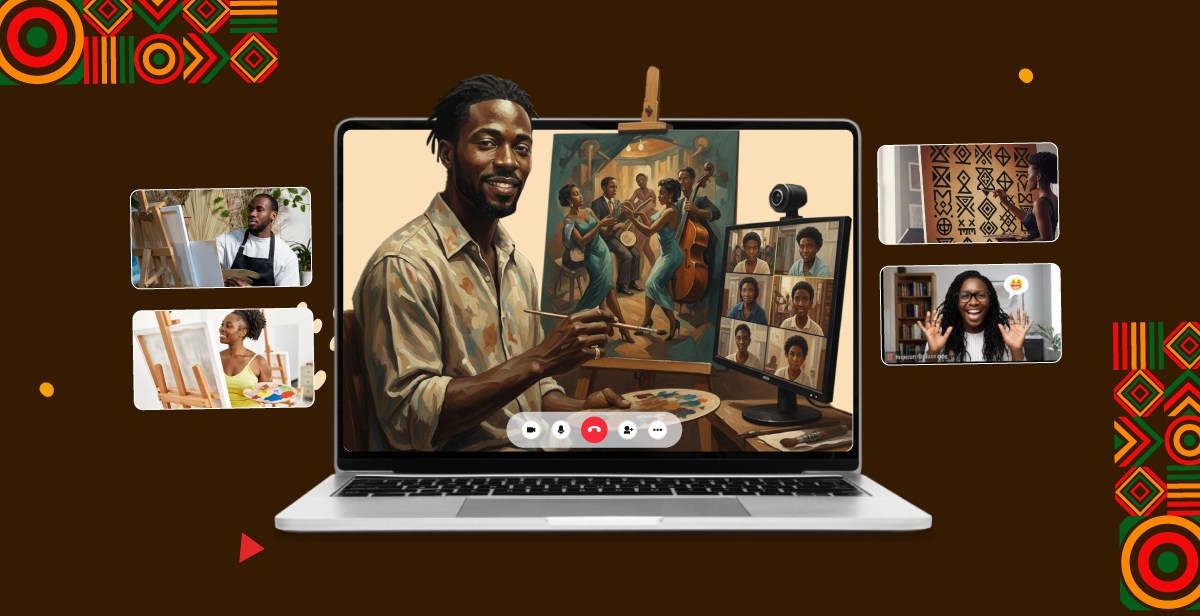 Virtual Black History Painting