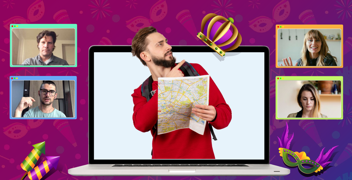 Virtual Mardi Gras Scavenger Hunt