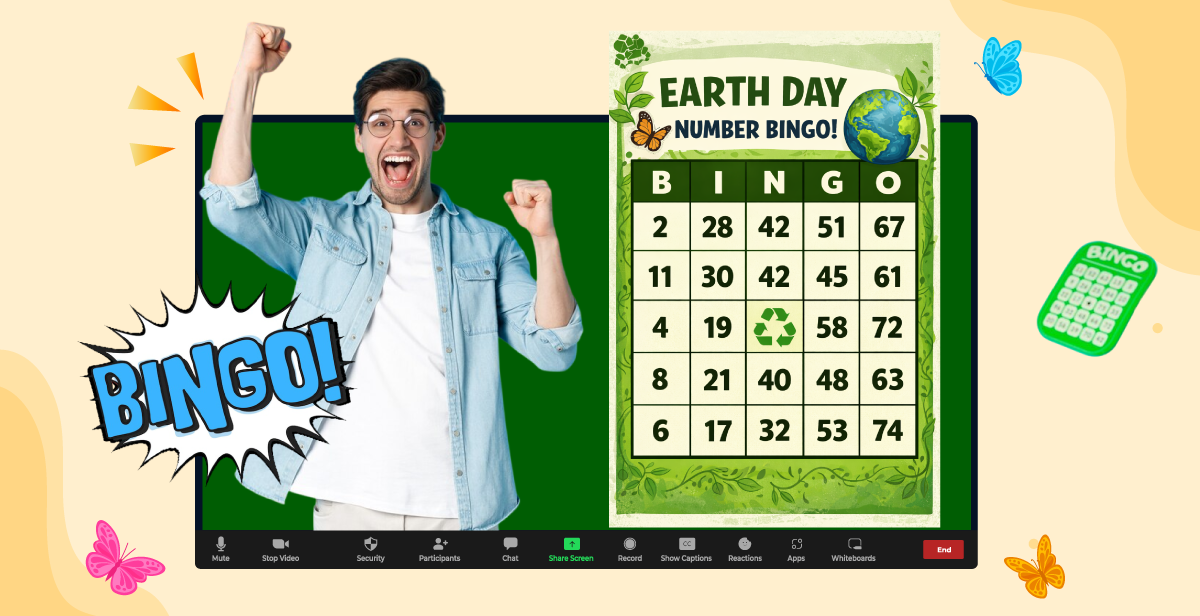 Virtual Earth Day Bingo