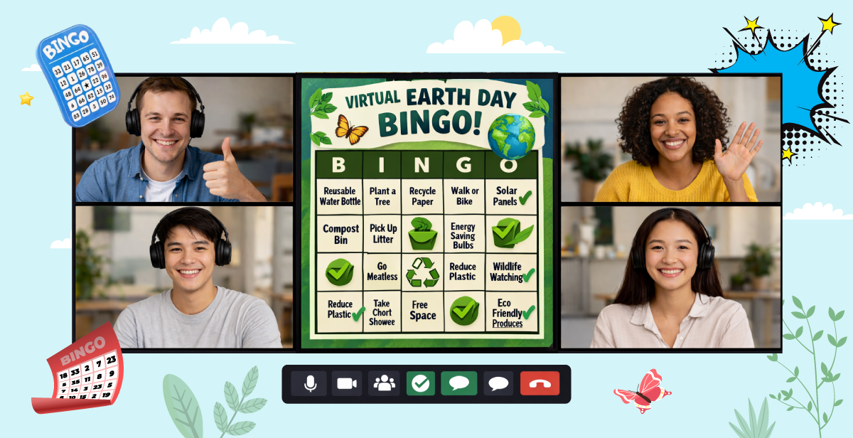 Virtual Earth Day Bingo