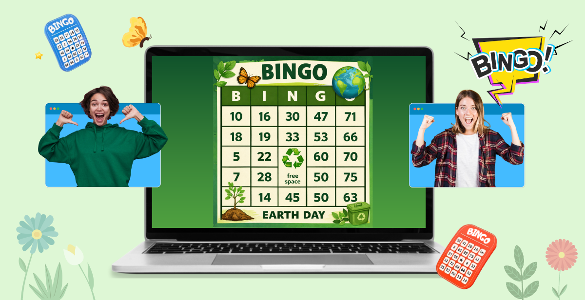 Virtual Earth Day Bingo