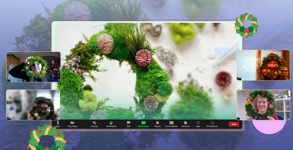 Virtual Spring Wreath Making