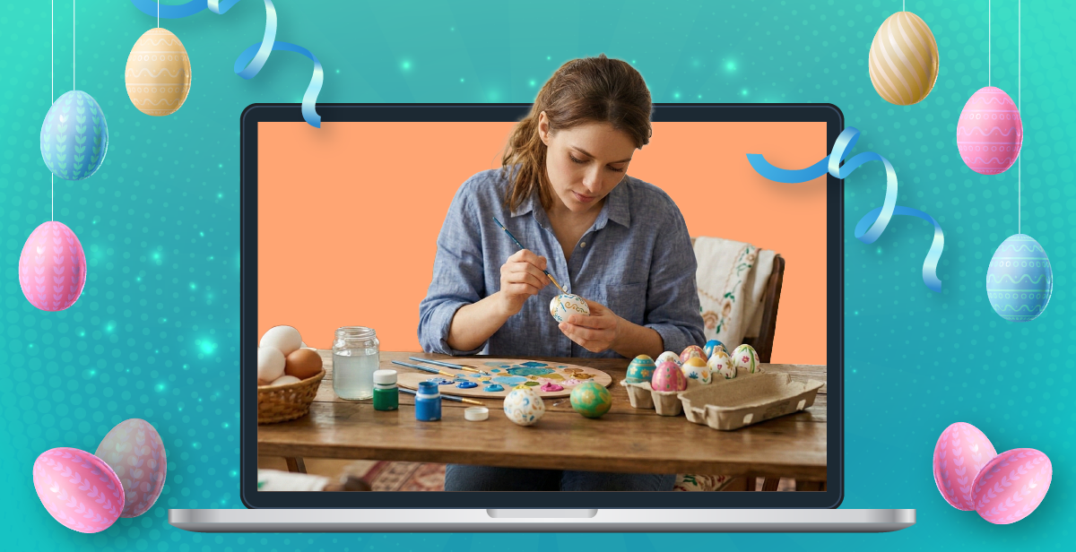 Virtual Easter Painting Class – Egg-spress Your Creativity!