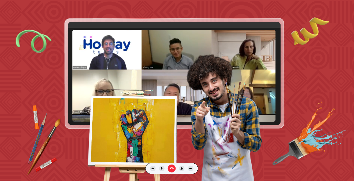 Virtual Juneteenth Painting