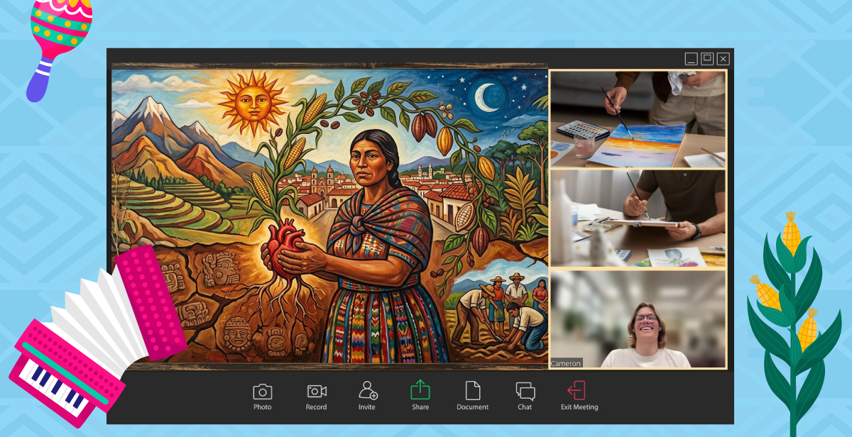 Virtual Latin American Painting  – Let’s FiestART!