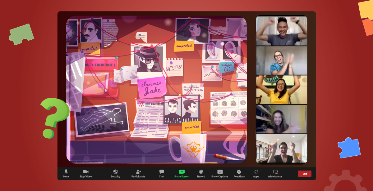 Virtual Whodunnit Murder Mystery Escape Room