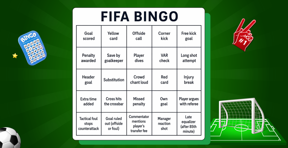 Virtual FIFA Bingo – Strike a Goal!