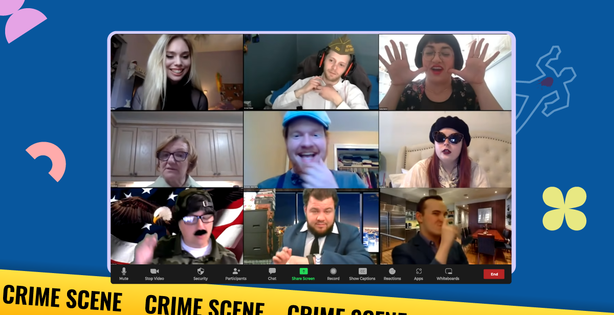 ‘Midnight at the Masquerade’ Virtual Murder Mystery